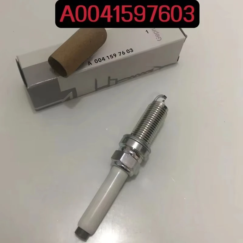 4PCS Car Spark Plug A0041597603 SILZKFR8D7G For BENZ W177 W247 C118 H247 X247 A160 A180 A200 A250 e B200 B250 CLA GLA GLB M282