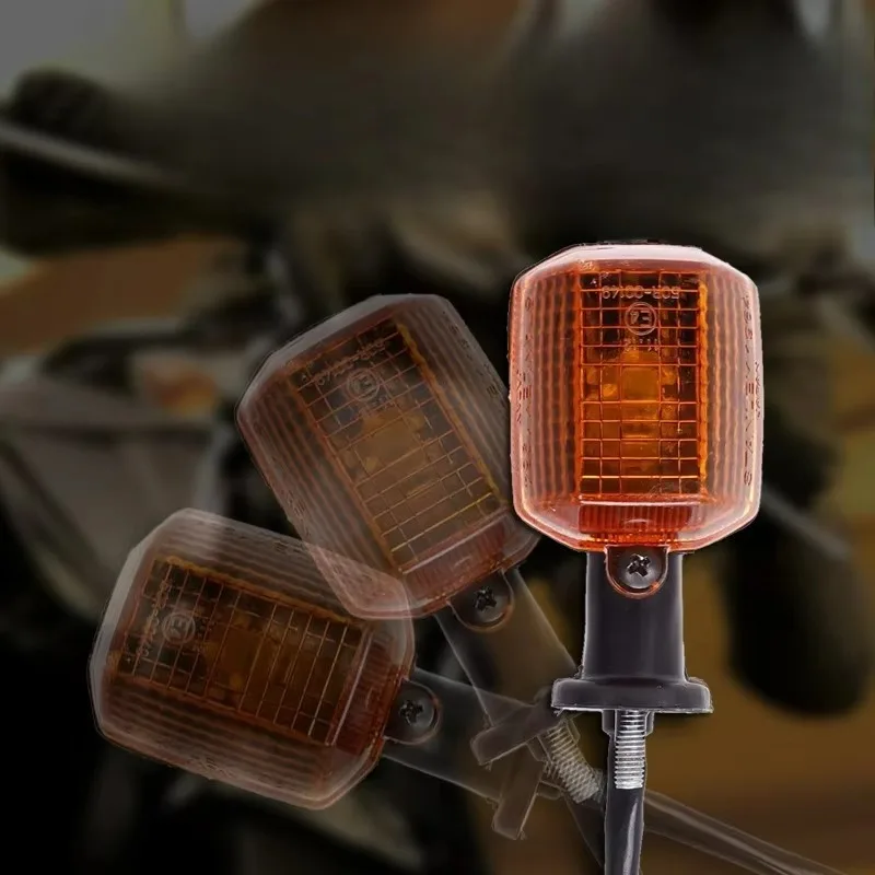 

Popu For 1pair KAWASAKI ZXR250 ZXR750 ZXR KLE 250/400/500 Yellow Light Motorcycle Turn Signal Light Lamp
