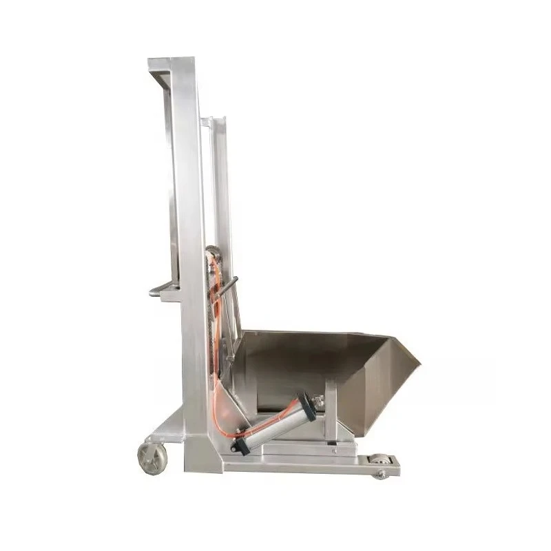 Mobile Food Truck with Full Kitchen & Stainless Steel Elevator - 200kg Lifting Capacity for Food Processing Factory