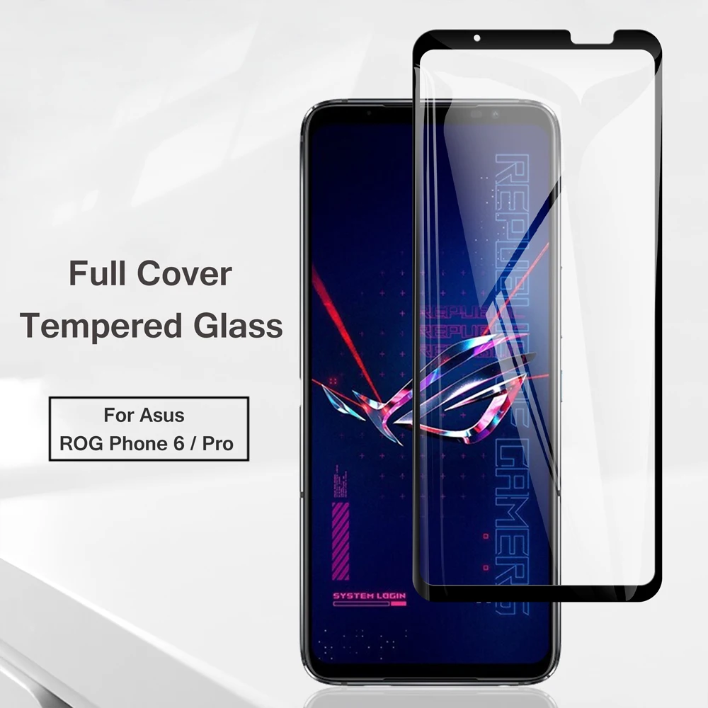 2PCS Full Screen Tempered Glass For Asus ROG Phone 6 ROG6 Phone6 Pro 6Pro Protective Glas Screen Protector For Phone 6