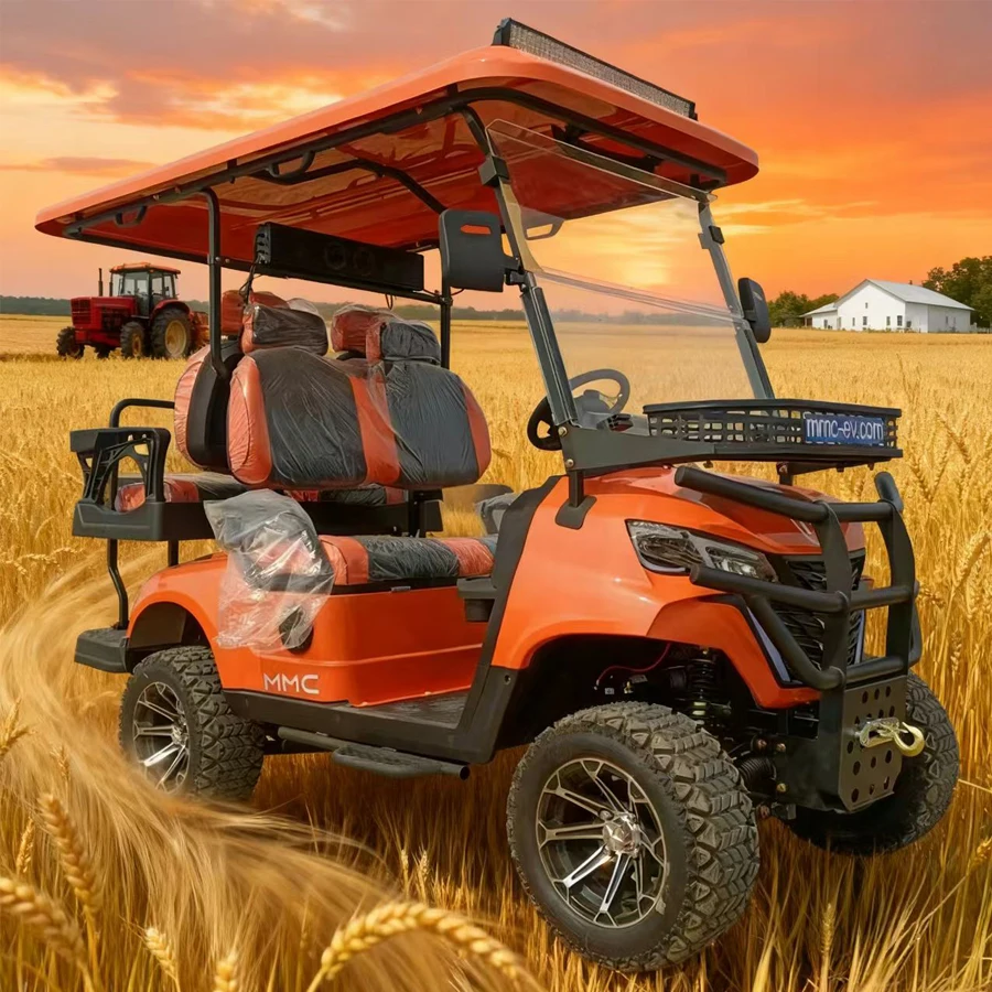 Best Sellers Most Popular New Arrival Aluminum Alloy Frame, Corrosion and Rust Resistant 2/8 Seat 4000W/7000W 48V/72V Golf Cart