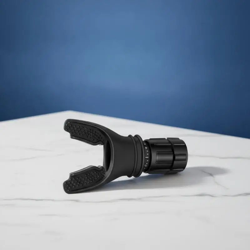 New Adjustable Breathing Exerciser Lung Capacity Trainer Mouthpiece Respiratory Fitness Device For Sports Swimming Yoga