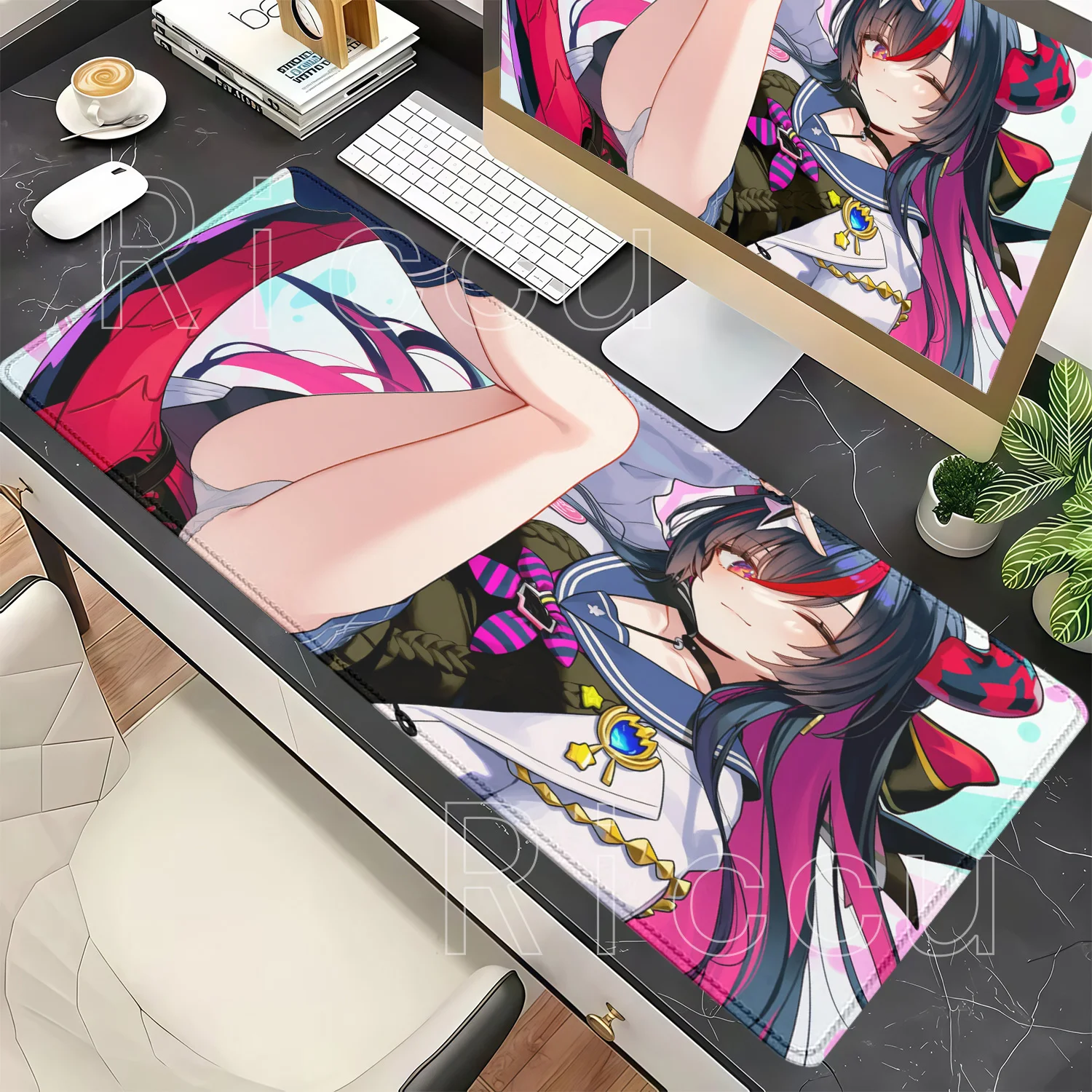 Mouse Pad Gaming Shinku Neverness To Everness NTE PC Keyboard Non-slip Base Mousepad Office Anime Sexy Girl HD Printing Desk Mat