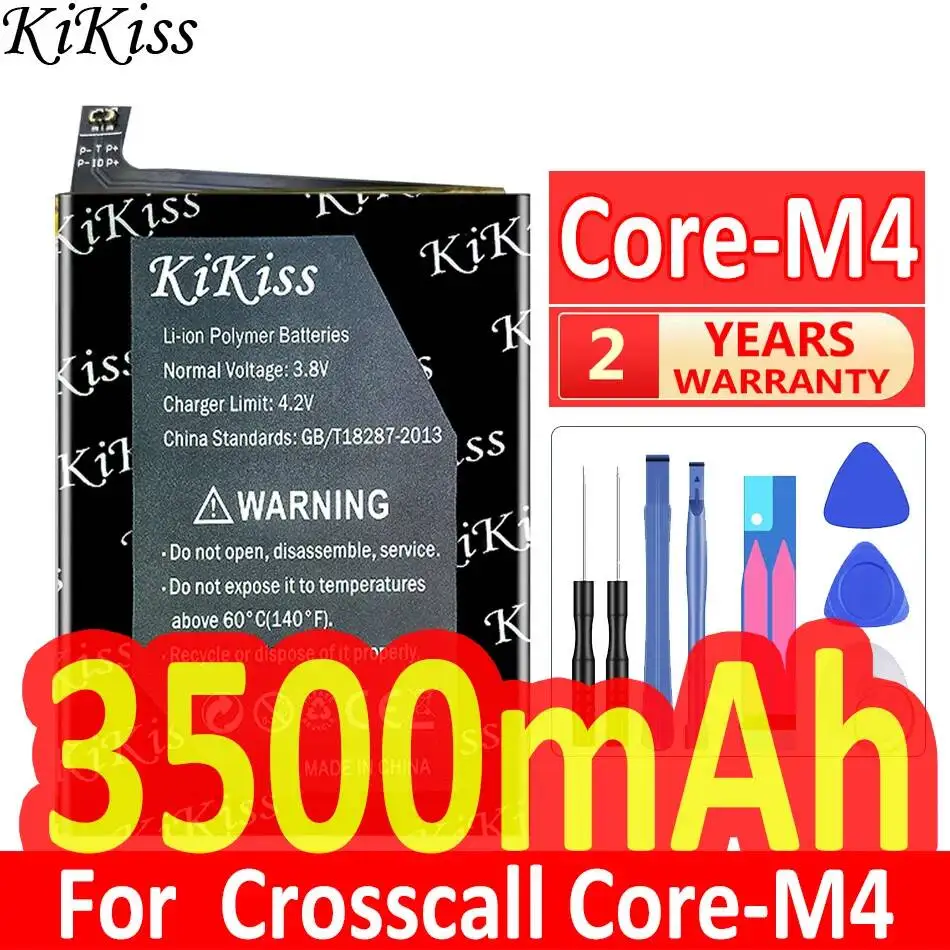 Carga rápida de alta eficiencia, 3500mAh, para batería de teléfono móvil Crosscall Core M4 Core-M4