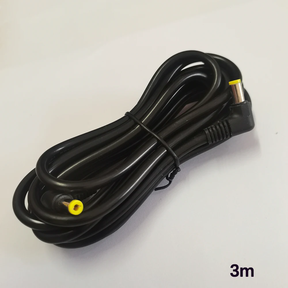 1 Stück DC-Stromkabel, rechtwinklig, 5,5 x 2,5 mm, Stecker auf Stecker, Stromadapter, 18 AWG, Verlängerungskabel, kompatibel mit 5,5 x 2,1. – Detail 6