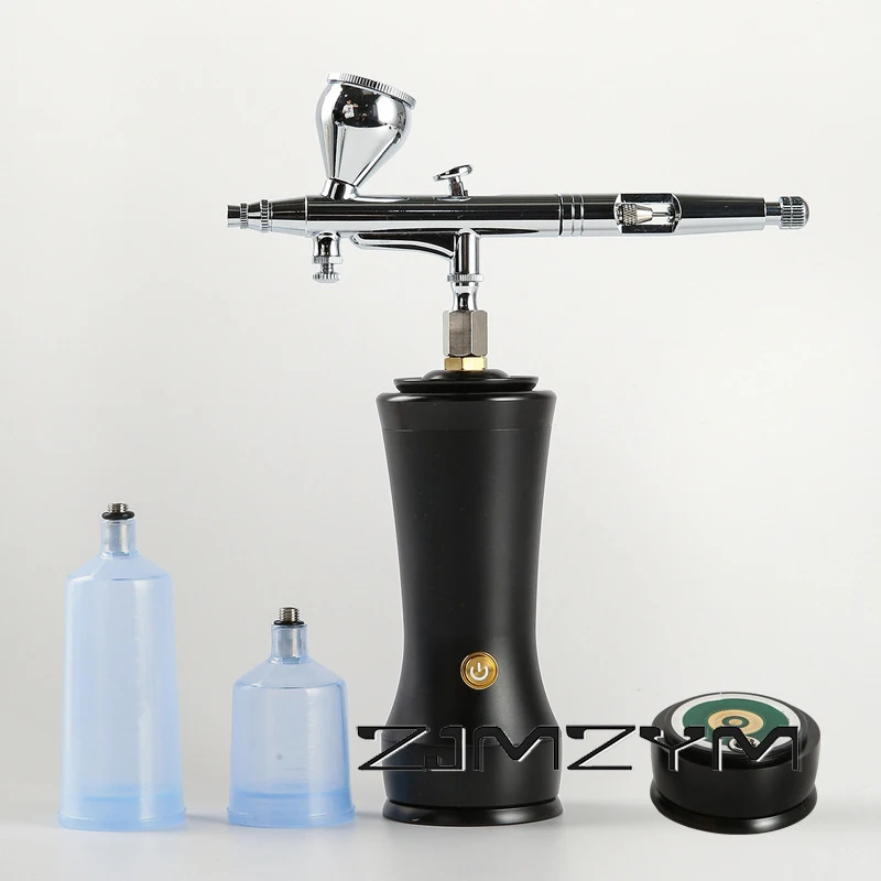 

Handmade Coloring Airbrush, Air Pump Spray Painting, Cosmetology Paintings, Spraying Tools, Removable Dual Batteries