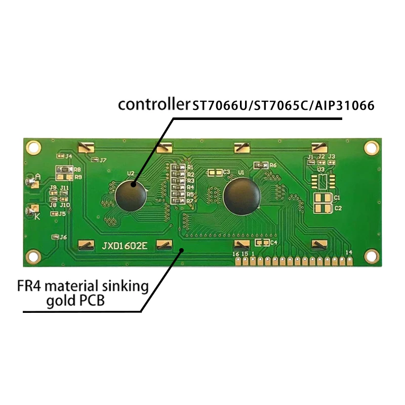 Russische Display Lettertype 1602E Groot Karakter Lcd Display Screen Lcm Module SPL780D-02 Drive Twee Lijn 16-Karakter Display