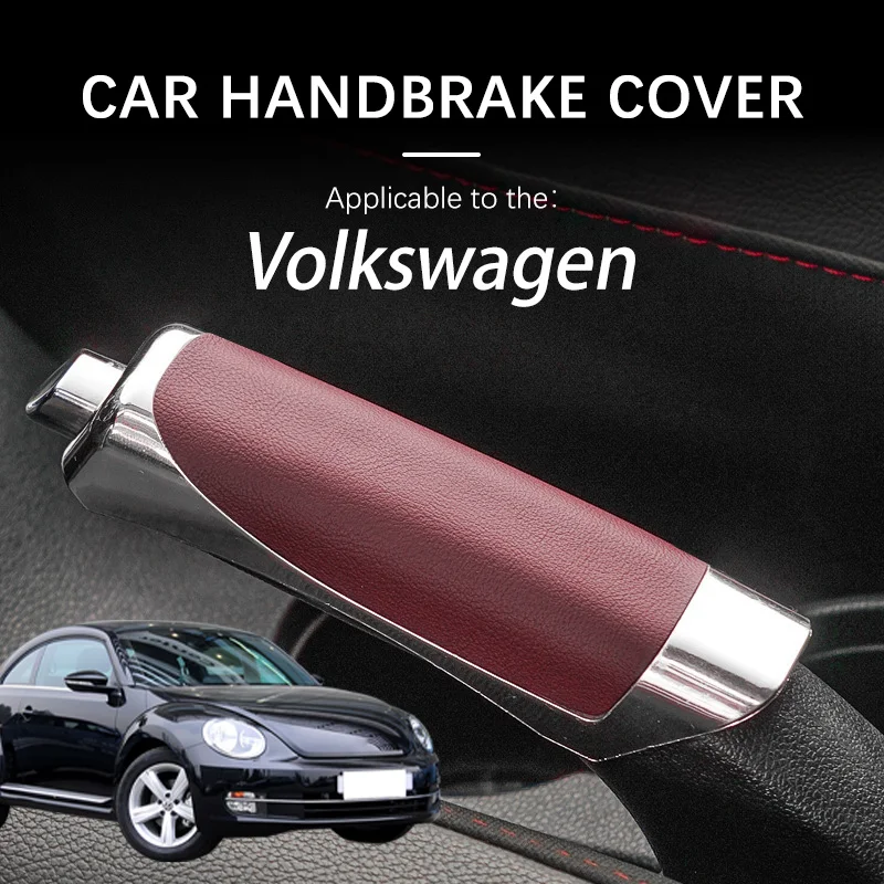 

Car Handbrake Grip Protect Cover Styling Decor High Quality Smooth For Volkswagen VW Beetle Interior Accessory