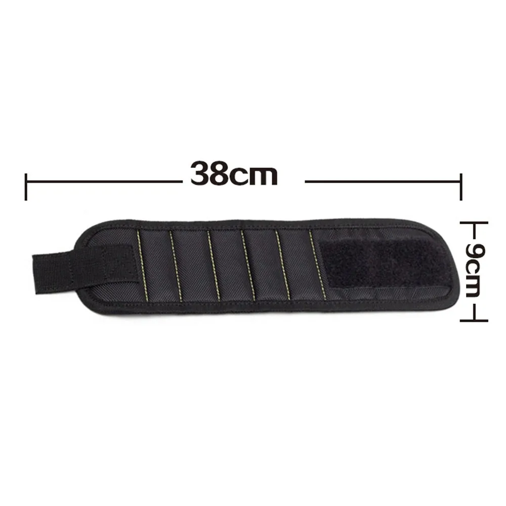 

Сильный магнитный магнитный ремешок для инструментов, новый модернизированный портативный магнитный держатель для винтов, набор инструментов, ремень, электрик, плотник