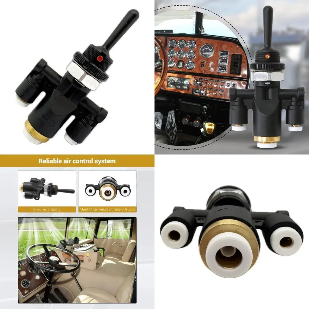E7CA Vehicle Toggle Switches 818-0007-000 Air Window Toggle Valves Switches For Peterbilt 379 Truck