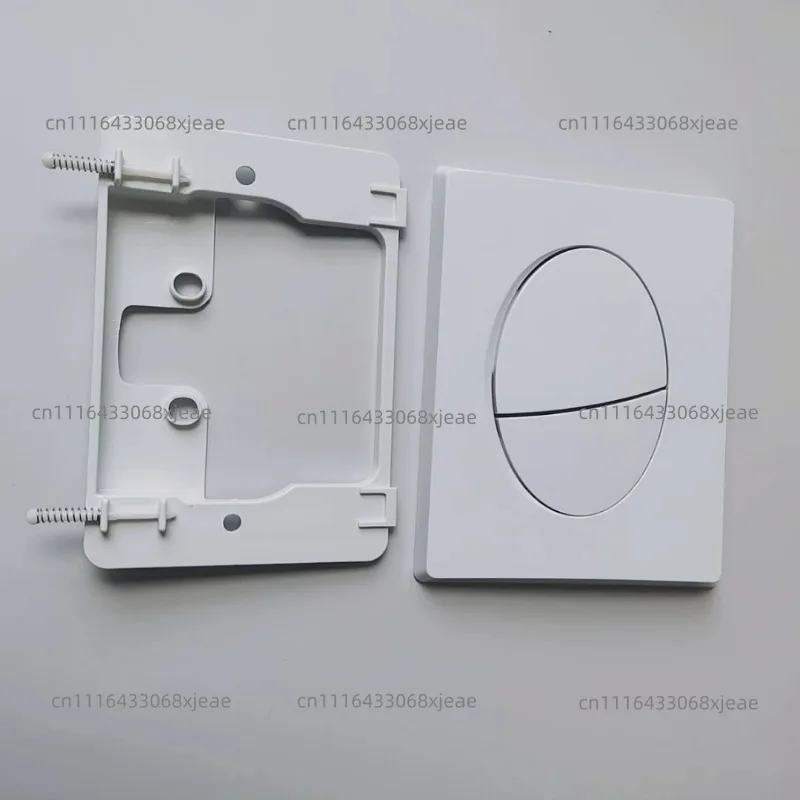 Waterproof Durable In-wall Flush Button Panel, Dustproof Sensitive Control Accessories For Wall Hung Toilet