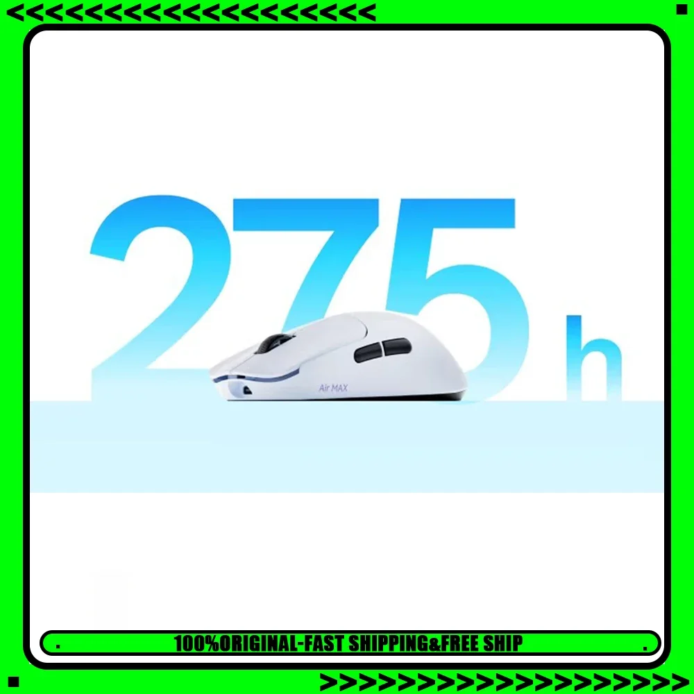 Игровая мышь Rapoo VT0Air MAX с чипом Nordic 54L15, сенсором 3950 Ultimate, беспроводная, 8K, с низкой задержкой, легкая (39 г), для геймеров