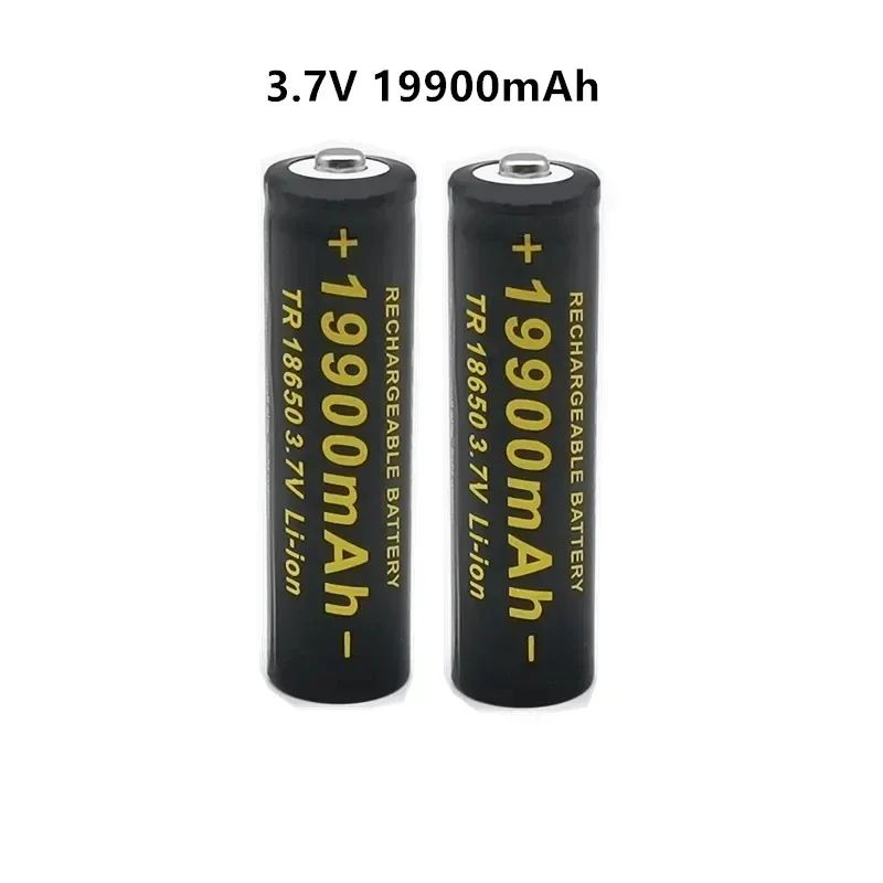 Free Shiping 2024 100% new 3.7V 18650 battery 19900Mah high capacity battery, lithium-ion battery for flashlight batteries