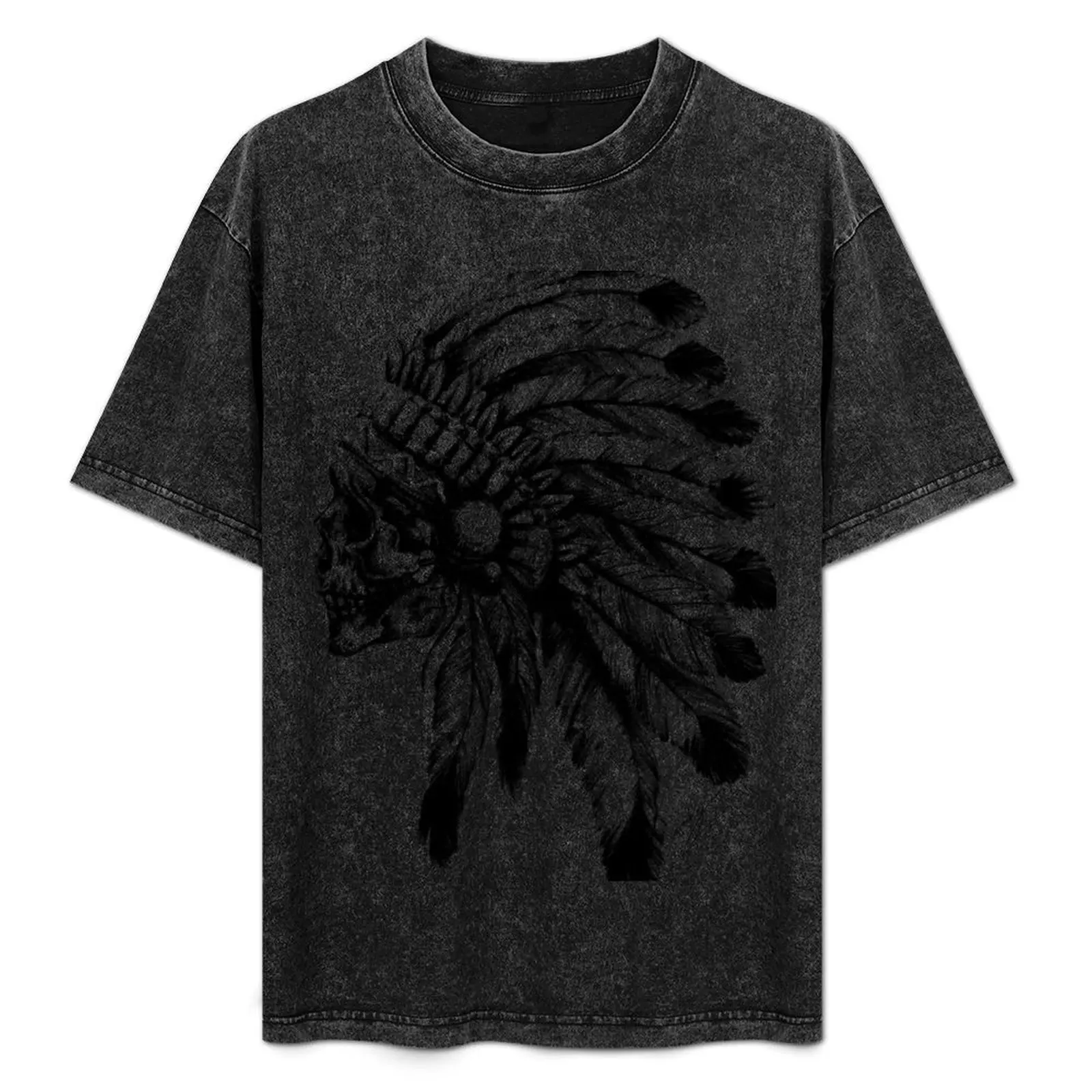 Camiseta nativa americana apache para uso diário, camisa simples de manga curta