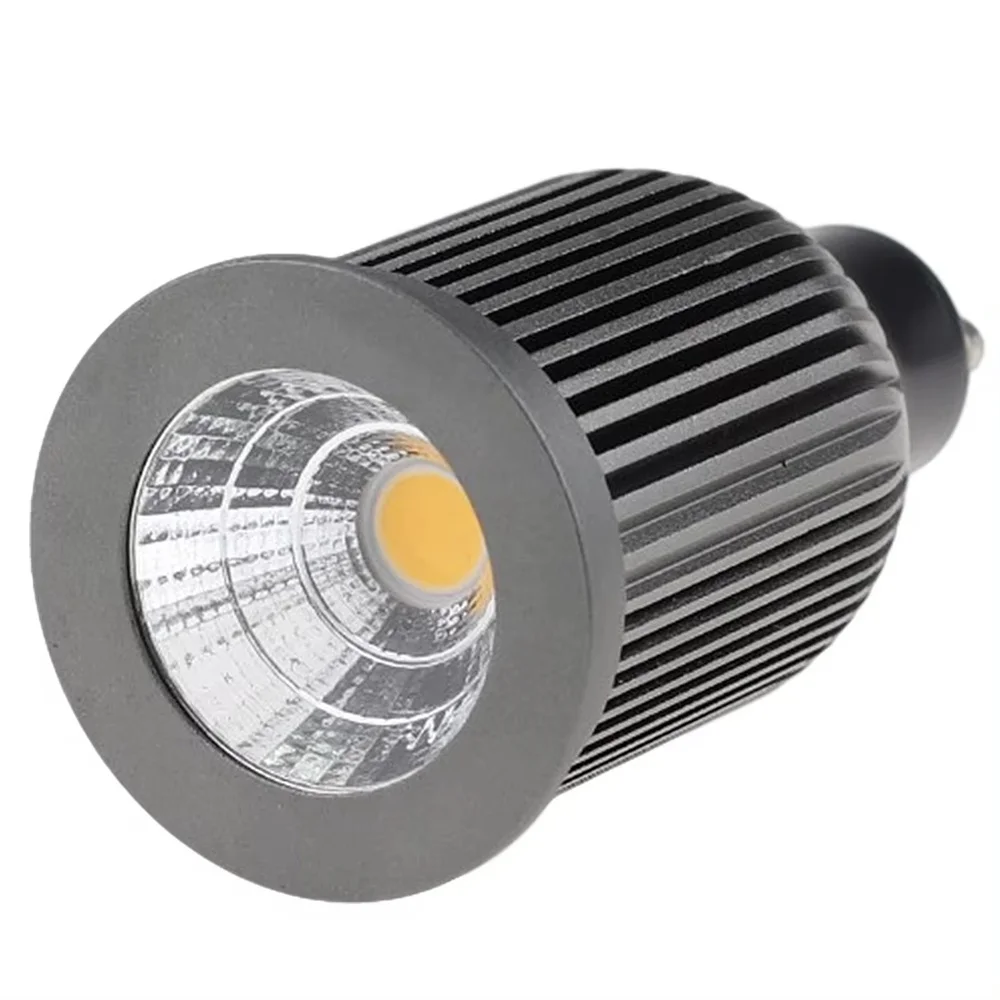 Reflektory LED do ściemniania GU10 cob 6W 9W 12W 15W AC85-26v lampa Led GU 10 Lampada punktowa energooszczędne oświetlenie domowe