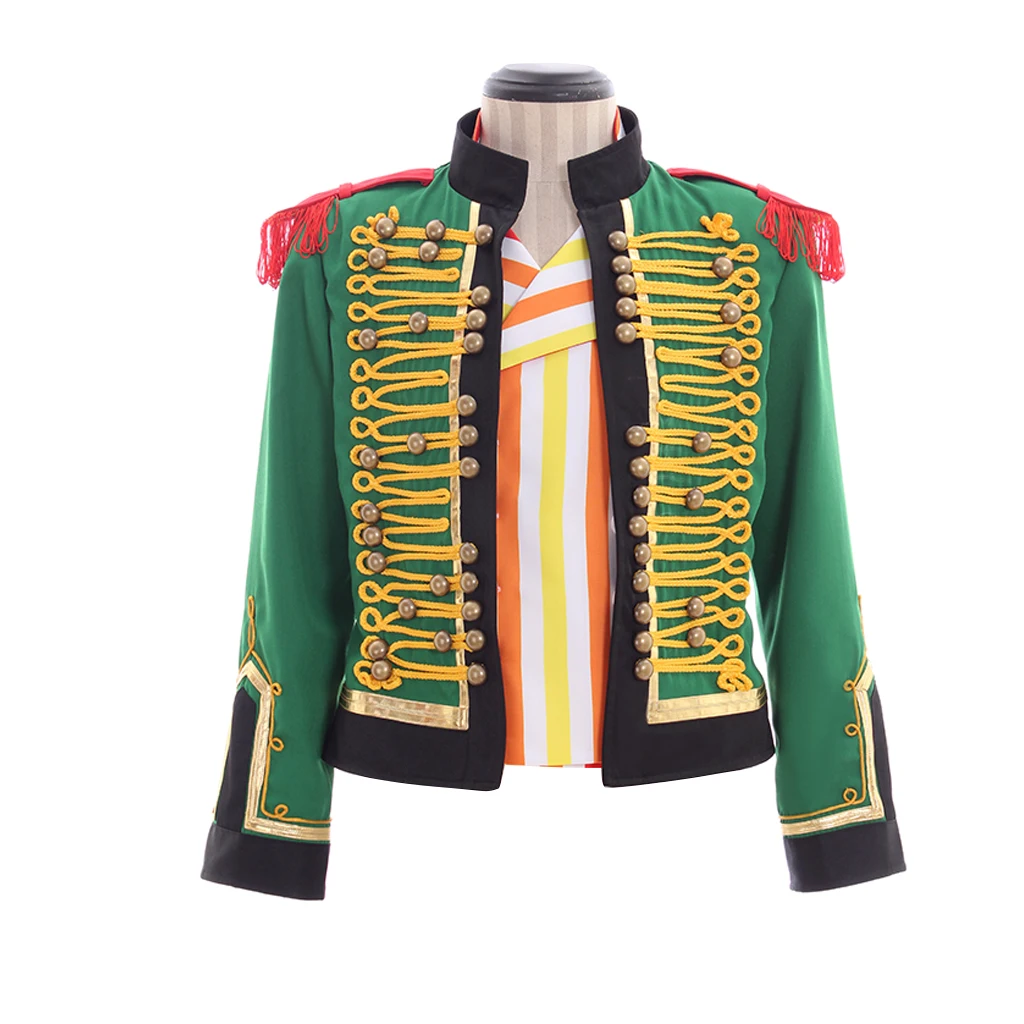 Movie Les Miserables Monsieur Thenardier Cosplay Costume Green Jacket And Vest Set Adult Men Stage Performance Uniform