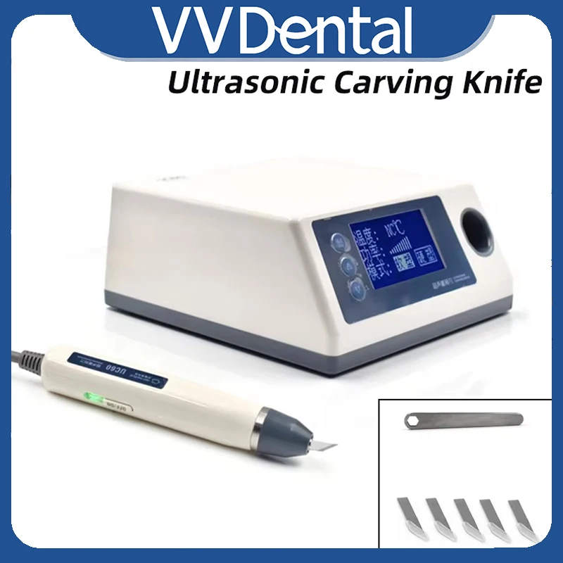 

Ультразвуковой нож для резьбы VVDental, лабораторная электроника, высокомощный режущий наконечник для стоматологической формы и гравировки твердых предметов
