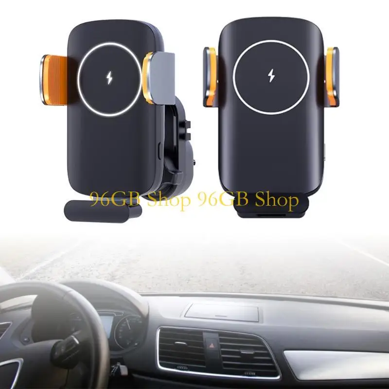 

96GB Car Phone Holder 360 Degree Solar Electric Powered Universal Smartphone Clamp