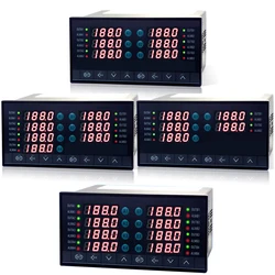 Multifuncion 5 channels 6 channels 7 channels 8 channels temperature controller multi points 5 - 8 ways digital thermostat