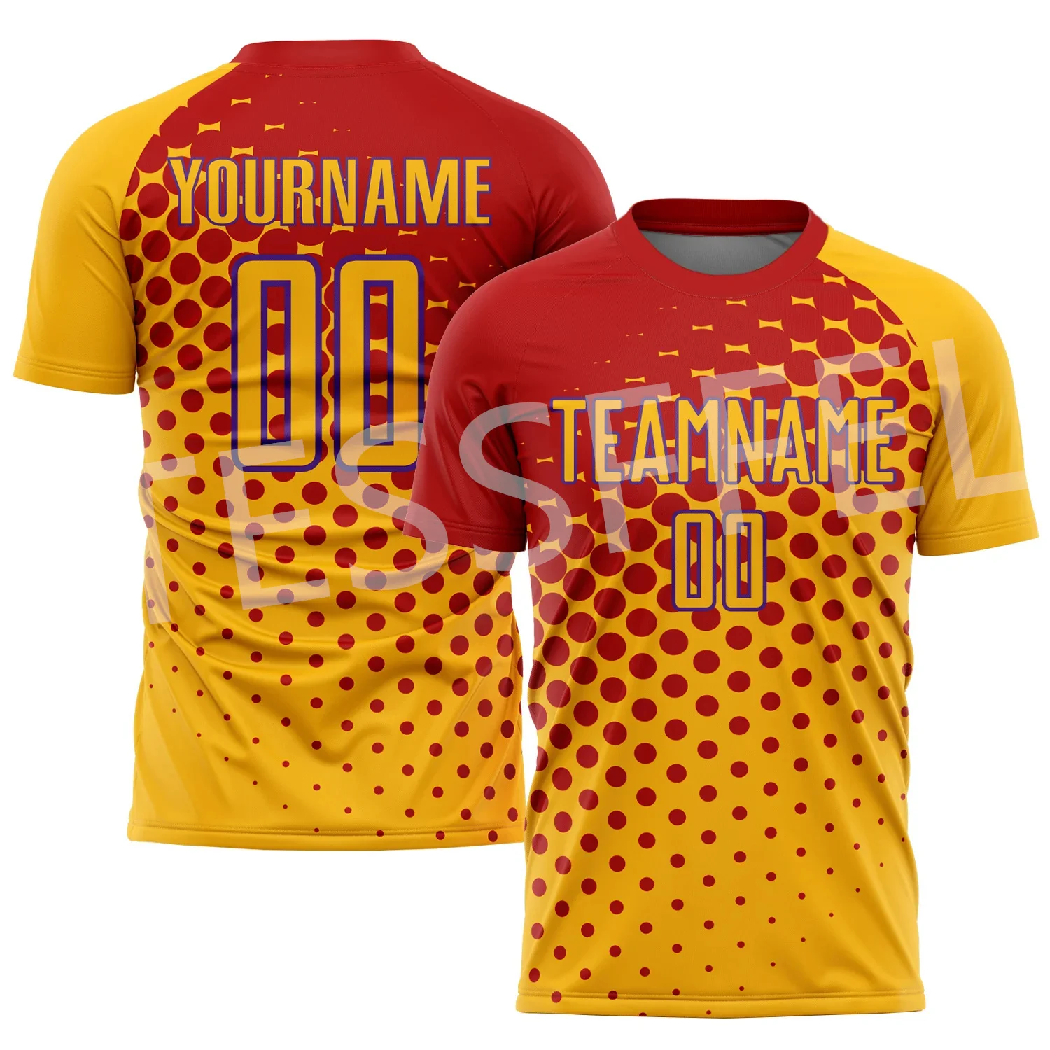 

Custom Name Soccer Player Football Colorful Retro Vintage T-Shirt 3DPrint Summer Harajuku Casual Shirts Jersey Short Sleeves 24