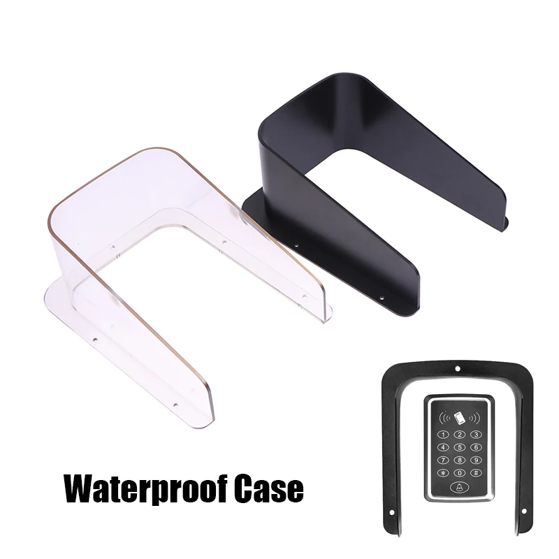 

1PCS Rainproof Cover Waterproof Case Plastic Rain Protector Protection For Access Control Keypad Doorbell Card Reader Sun Shell