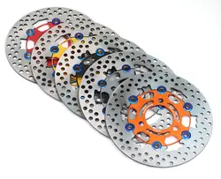 220mm Rpm Disc Brake Motorcycle Front Rear Wheel Caliper Rotor Disks Streetbike Bike for Yamaha Nmax Xmax Scooters Niu