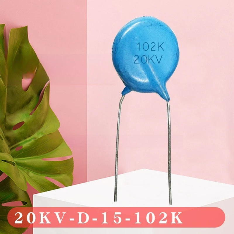 High Voltage Ceramic Capacitor 102K20KV Capacitor, Pin Distance 5