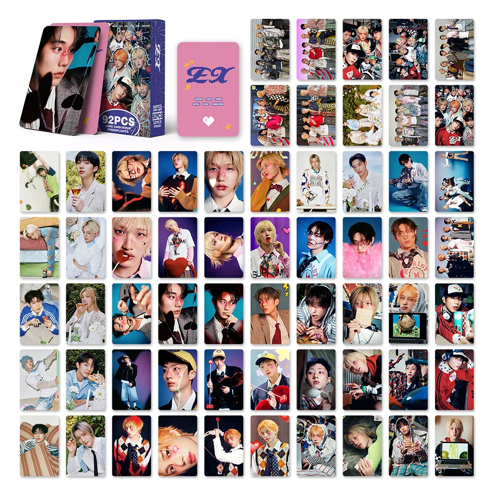 

92Pcs/Set Idol P1HARMONY New Album EX Lomo Cards HD Printd Photocards Postcards KEEHO THEO JIUNG INTAK SOUL JONGSEOB Fans Gifts
