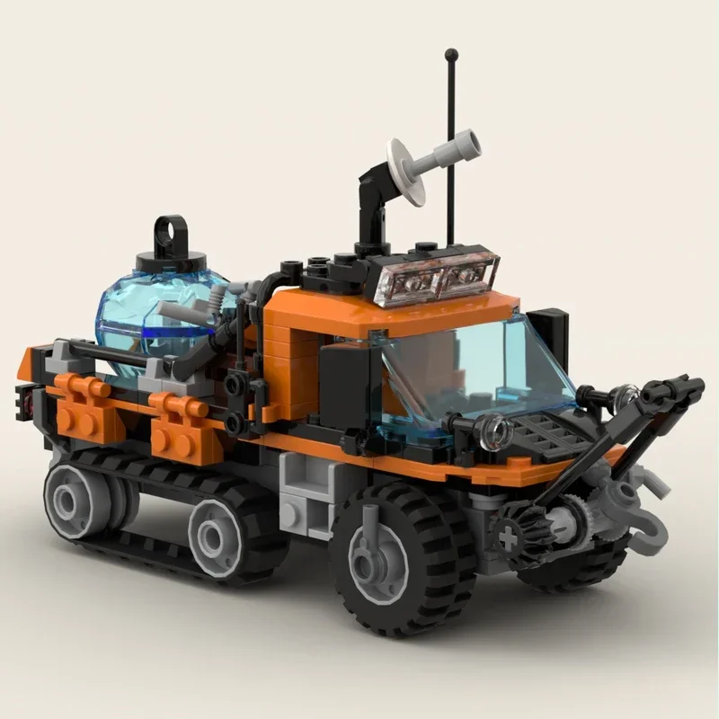 Moc Building Blocks Car Arctic Utility Half-Track Model Technology Bricks For DIY Sets Assembly Toy