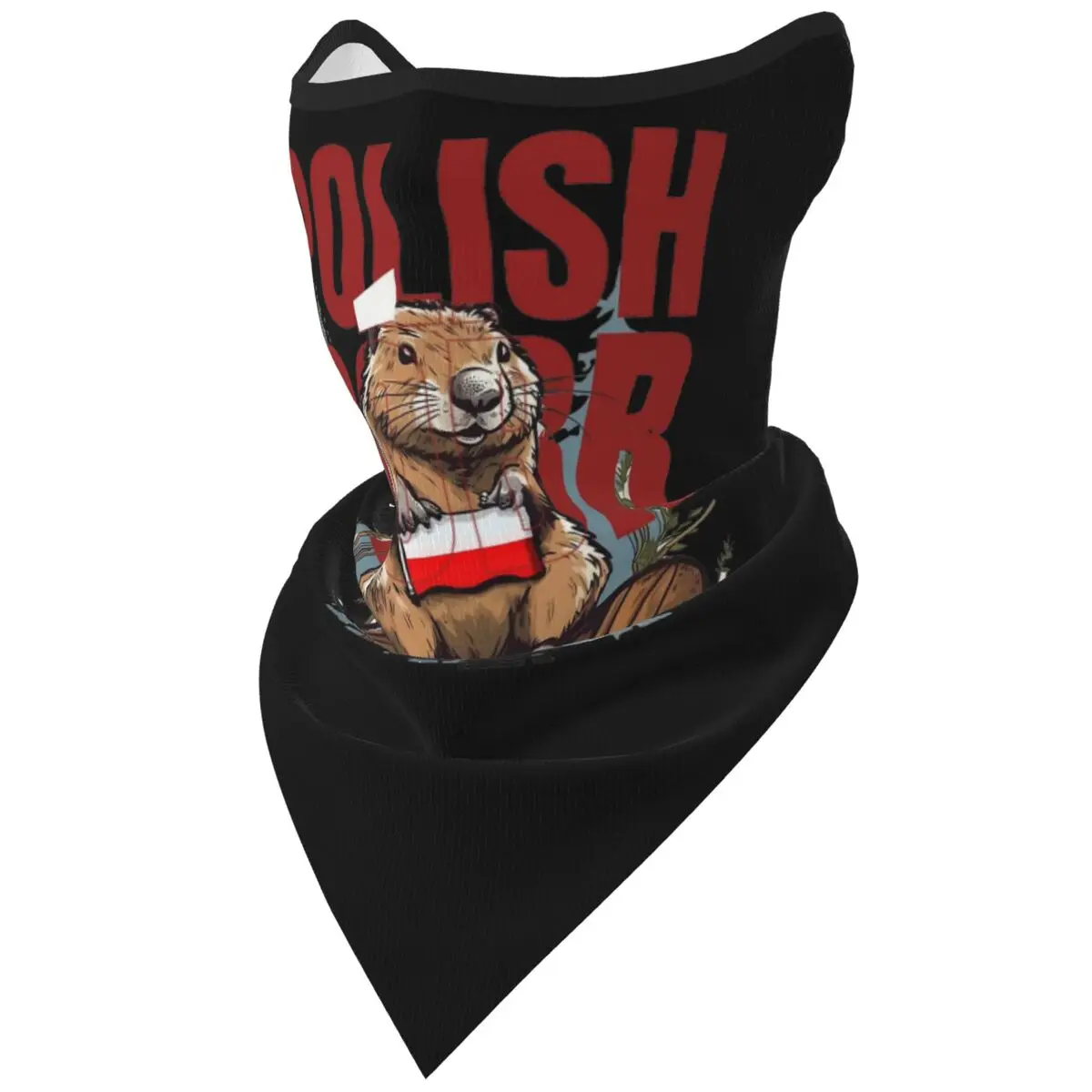 Summer Polish Bobr Bober Beaver Cold Ice Face Mask Unisex Poland Boberek Balaclava Quick-Drying Bandana