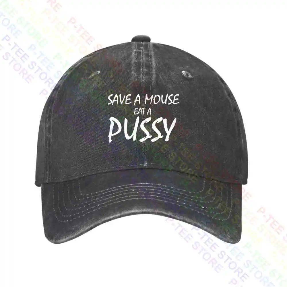 Save A Mouse Eat Pussy Rude Sex Holiday Disco Baseball Cap Snapback Caps Knitted Bucket Hat