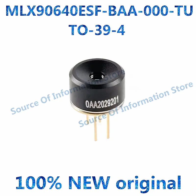 1PCS MLX90640ESF-BAA-000-TU Thermal image sensor 32x24 Infrared array TO-39-4