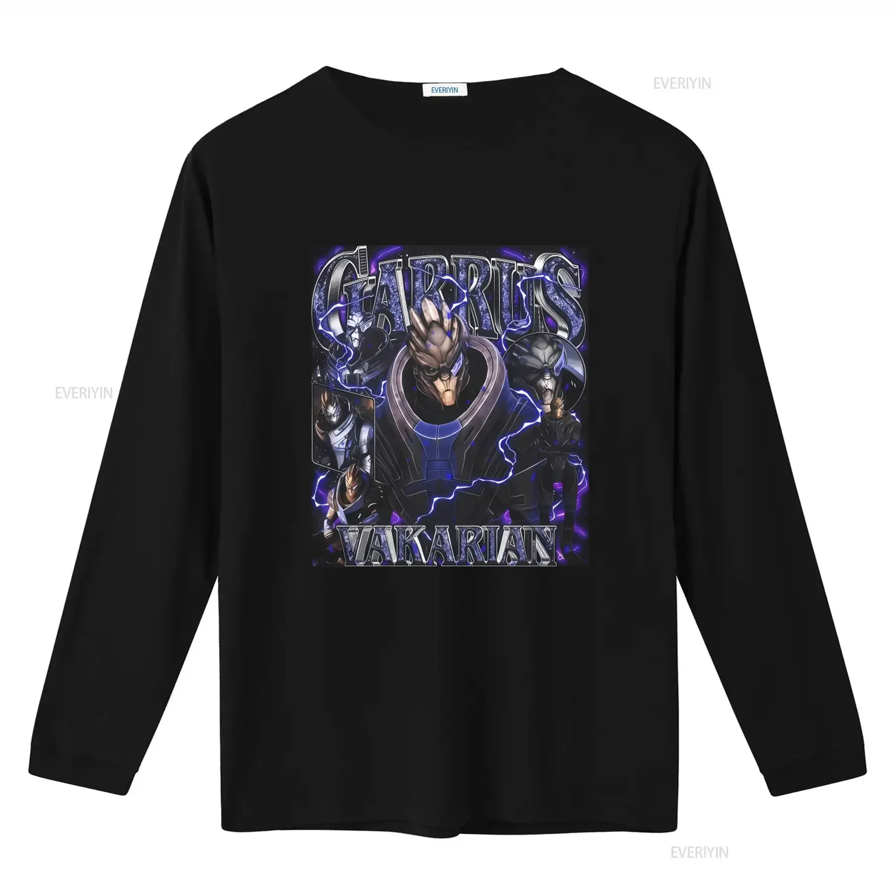 Garrus Vakarian T Shirt Mass Effect Inspired Design High Quality Print Perfect for Sci Fi Fans vintage Washed Breathable