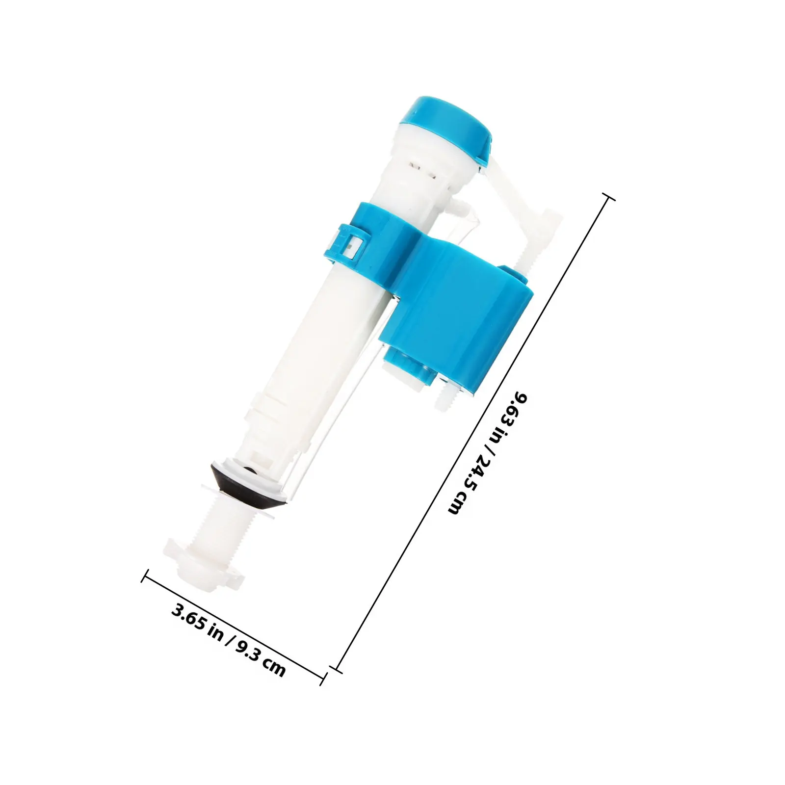 Toilet Tank Fittings Universal Fill Valve Inlet Parts Replacement Kit Bathroom Accessory Adjustable Thickened Material One piece
