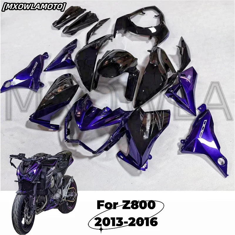 

Full Fairing Kit Bodywork High Quality Painting Paint All purple Black Cowling For Z800 2013-2014-2015-2016 ABS Injection