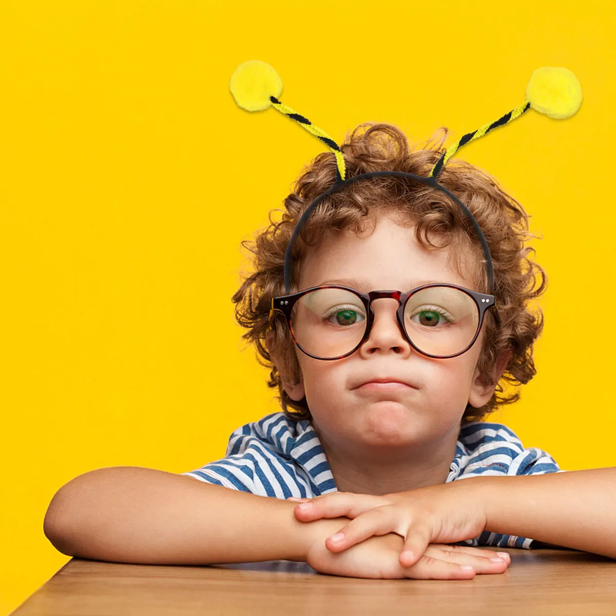 4 pezzi di cerchi per capelli ape, fascia per antenna vibrante, per bambini, adulti, bomboniere, spettacoli teatrali, decorazioni per costumi riutilizzabili