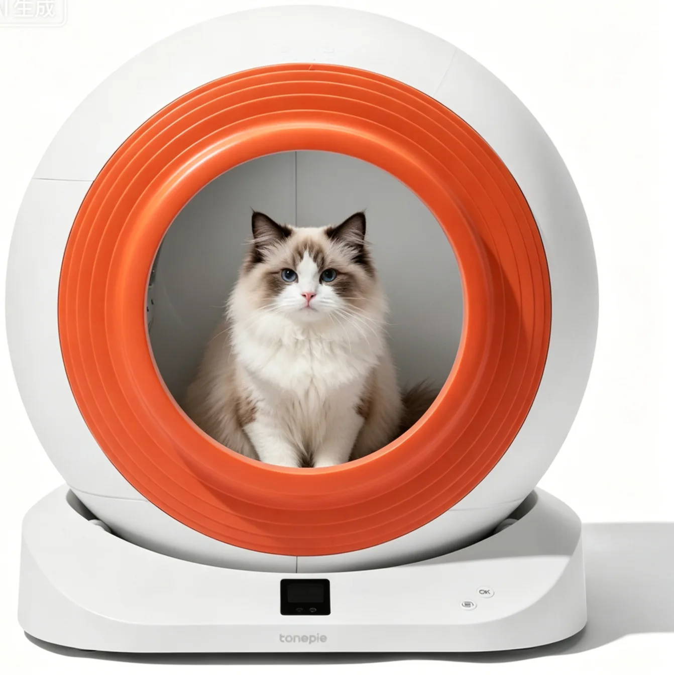 726 Pet supplies Smart cat litter box Fully automatic cleaning cat toilet Deodorizing and splash-proof cat litter box Connect