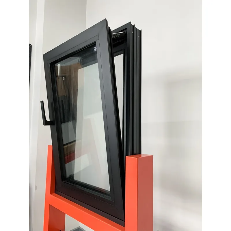 

High Quality European Aluminum Tilt Turn Windows Modern Design Insect Screen Multi-Function Inswing Tilt Casement Louver Curtain