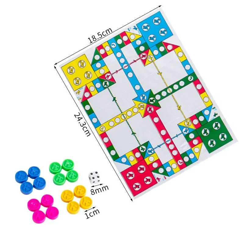 10 Uds Mini ajedrez de vuelo juguetes intelectuales ajedrez de vuelo recompensas de fiesta de cumpleaños para niños recompensas escolares