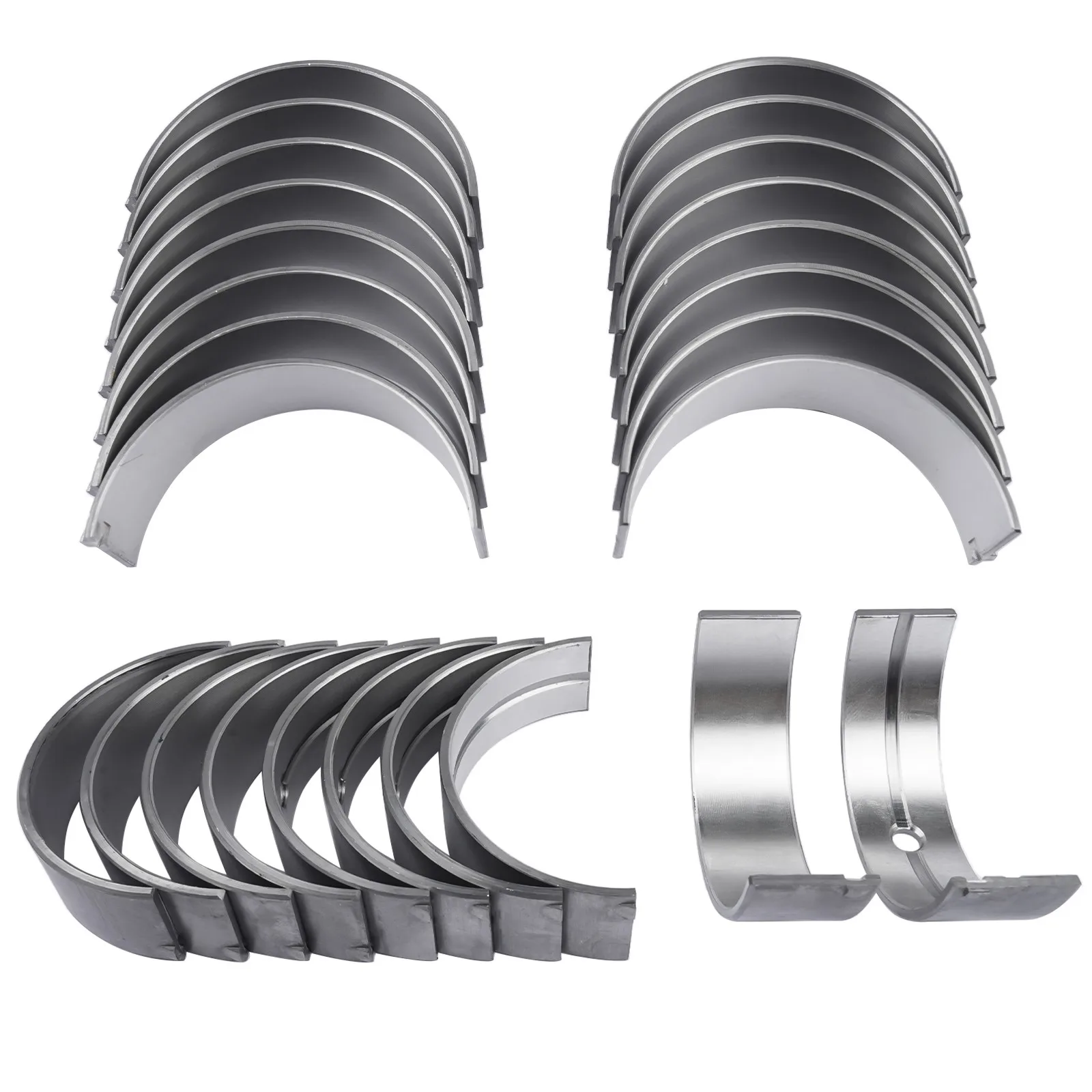 AP01 Main Rod Bearings for Dodge Challenger Ram Jeep Commander Chrysler 5M2220A, 7419M, CR8032CP, MB1160, MB5659SI, MS2220P, 8-4960P, 8B1808A, BB111J, RB1160