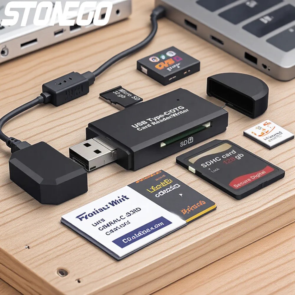 

OTG Micro SD Card Reader USB 2 0 USB 3 0 Type C Micro USB Port SD Memory Card Reader Адаптер для телефона, планшета, ПК, ноутбука