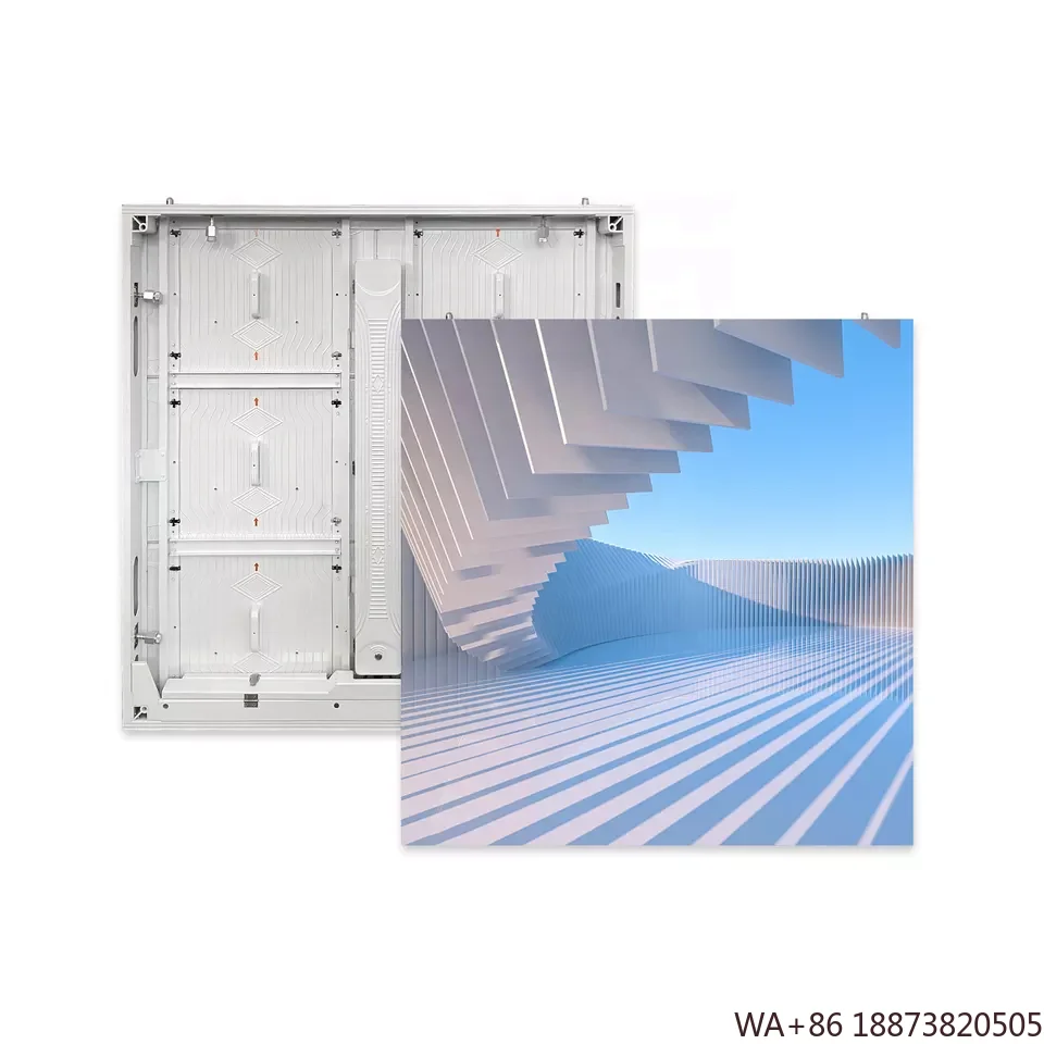 CFS سلسلة 960*960 خزانة فيديو Ecran Led Exterieur Publicite في الهواء الطلق كامل اللون الألومنيوم P10mm Couleur Publicitaire Geant