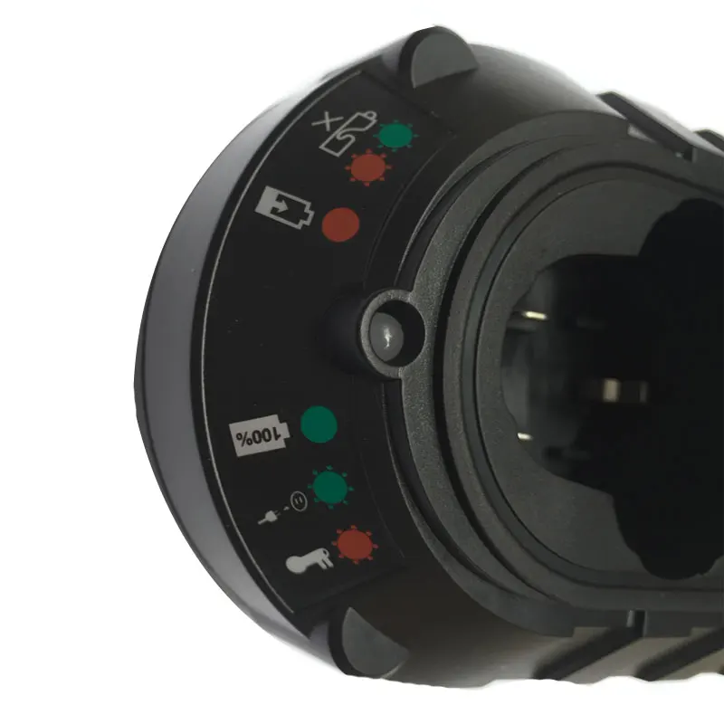 ที่ชาร์จแบตเตอรี่ Li-ion Makita 10.8V BL1013 BL1014แบตเตอรี่ Li-ion เครื่องมือ Bor listrik ไขควง