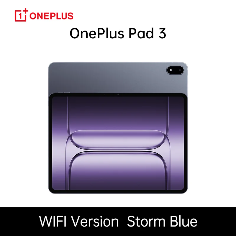 Algemene versie OnePlus Pad 3 Snapdragon 8 Elite 13,2 inch 144 Hz scherm 12140 mAh batterij 13 MP achteruitrijcamera 8 luidsprekers 80 W opladen