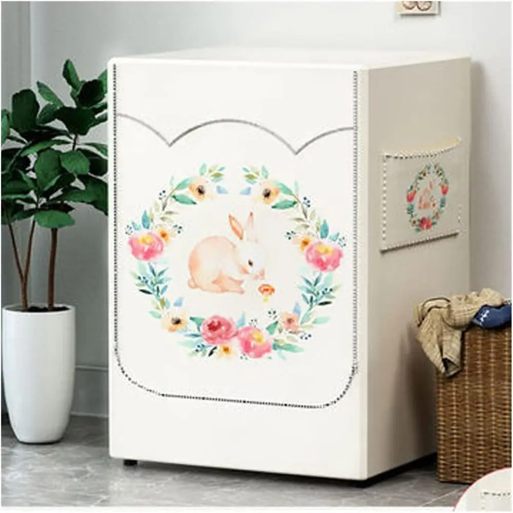 

Чехол для портативной стиральной машины, водонепроницаемая ткань с серебряным покрытием, солнцезащитный чехол для стиральной машины, чехол для сушильной машины, 60x65x85 см XL