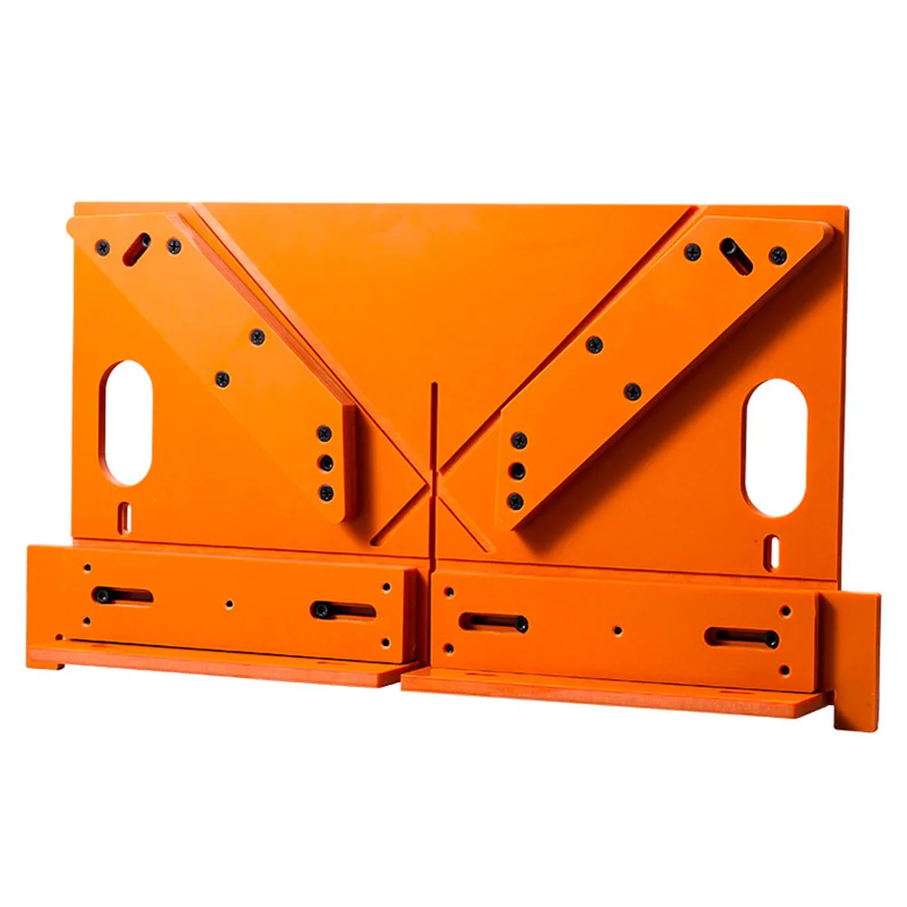 1PCS Table Saw Bottom Plate 45/90 Degree Cutting Auxiliary Tools For Frame Decorative Thread Quick Cutting Guide Tool