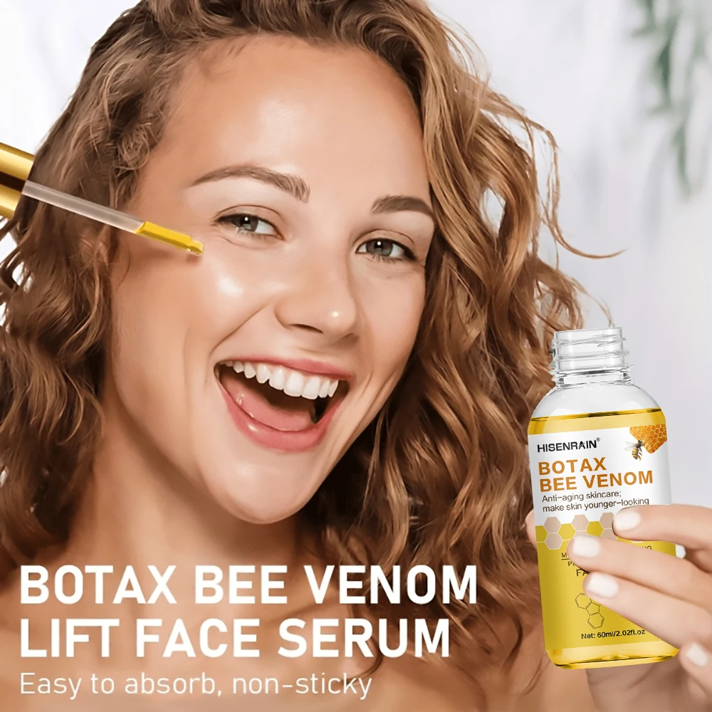 HISENRAIN Botax Anti-Aging-Serum, schnelle Absorption, strafft und strafft die Haut, reduziert Falten, fortschrittliche Formel.