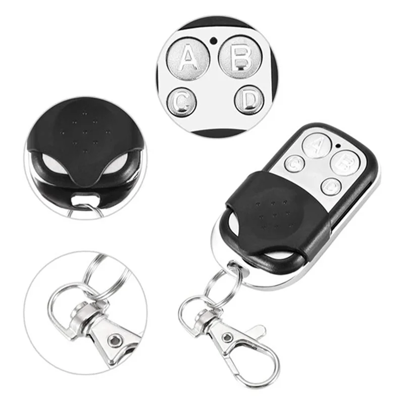 

ABSQ-20Pcs 433Mhz Universal Remote Control 4-Button Fixed Code Clone Remote For Gates And Garages Easy Setup