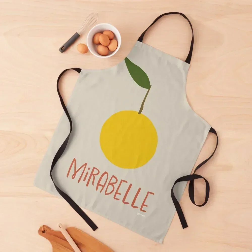 

Mirabelle plum Apron bib Korean manicurist Woman Kitchen Apron