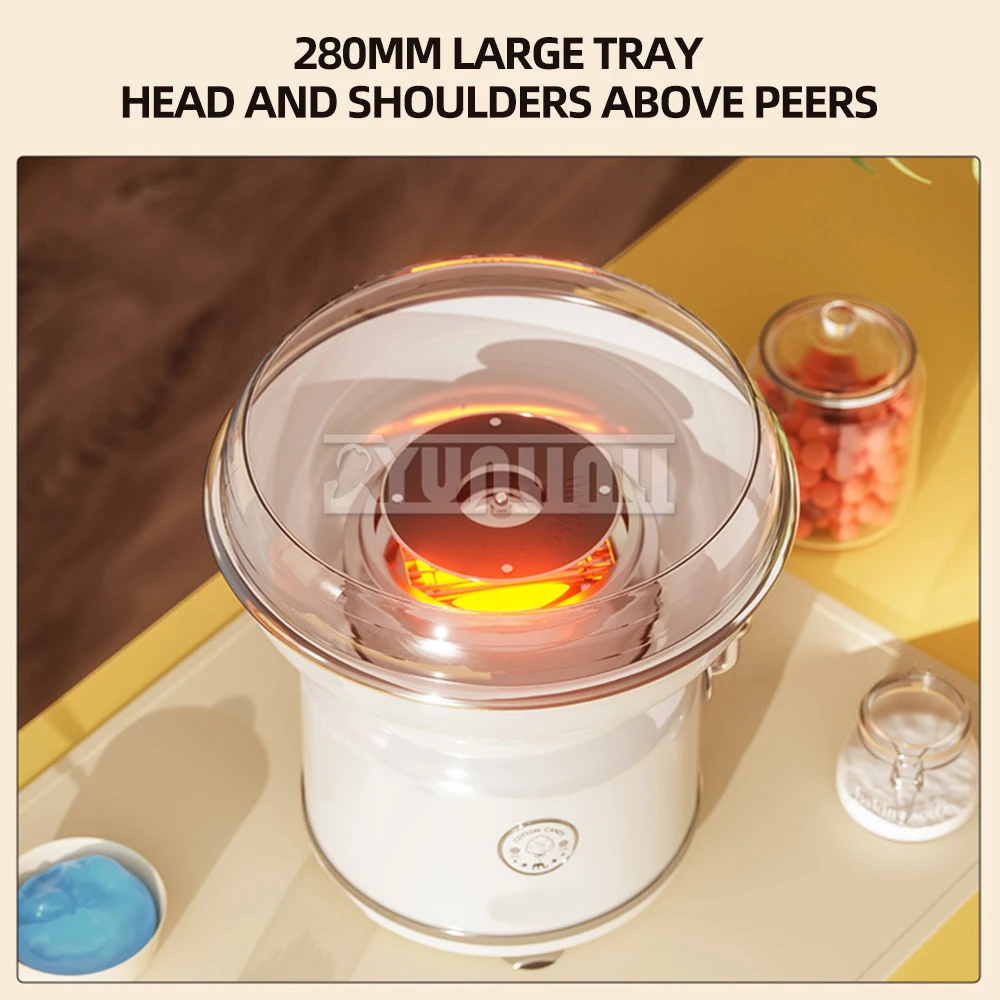 DIY Cotton Candy Maker Machine Automatic Mini Electric Cotton Candy Machine Maquina Algodao Doce